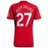 Nogometni Dres Manchester United Alex Telles 27 Domaći 2023-24